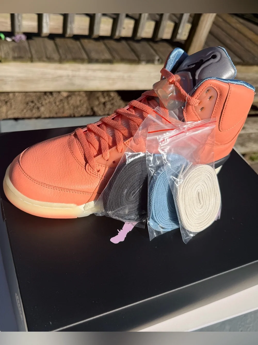 🔥 DJ Khaled x Air Jordan 5 “We The Best” — Crimson Bliss